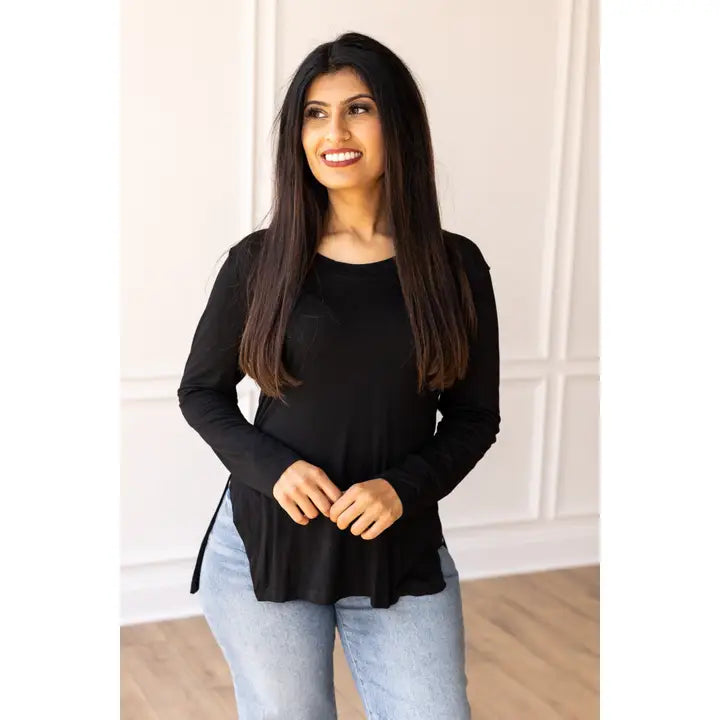 Basic Black Long Sleeve