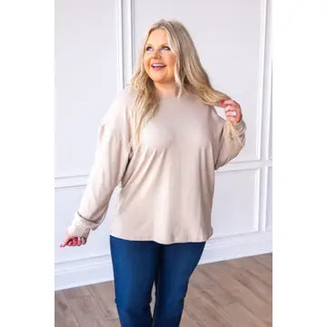 Cream Crewneck Sweatshirt