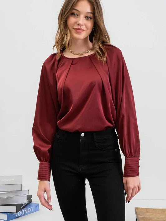 Bishop Sleeve Top